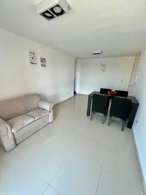 a living room with a couch and a table at Departamento para dos personas in Cordoba