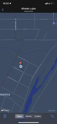 a screen shot of a map of the american littles at La Casita in Los Reartes