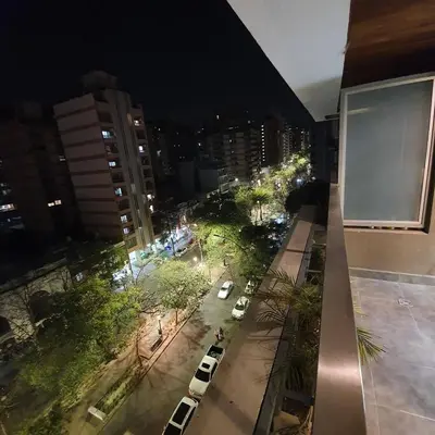 an aerial view of a city street at night at LOAN Nueva Cordoba categoría appart 11B in Cordoba