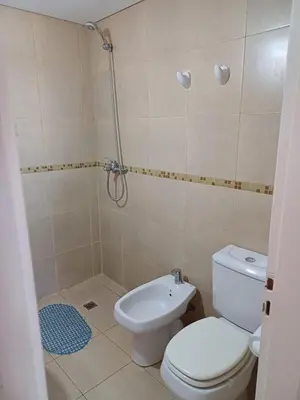 a bathroom with a toilet and a shower at tu lugar 2 in Cordoba