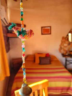 a room with a room with a bed at Del Sol a la Montaña EcoLodge - Turismo Consciente in Potrero de Garay