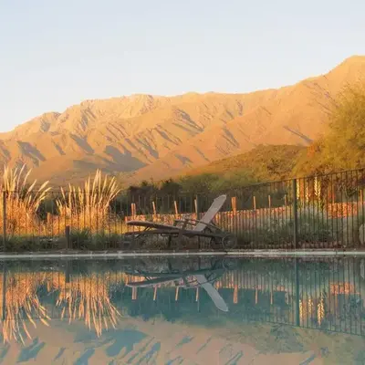 Cabaña romántica en la sierra