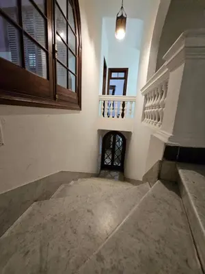an empty hallway with a staircase in a house at CASONA REAL in Cordoba