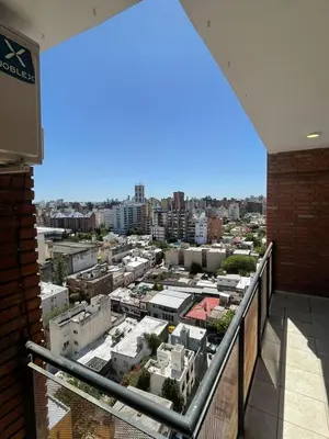 a balcony with a view of a city at Bv San Juan - Nva Cba in Cordoba