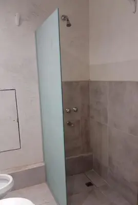 a bathroom with a shower and a toilet at Hermoso departamento a metros del centro de la ciudad !! in Cordoba