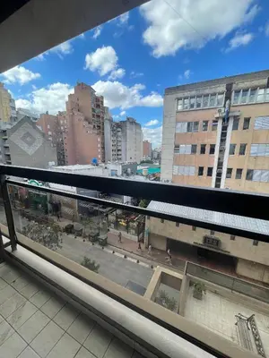 a view of a city from a balcony at Dpto p 3 en pleno Nva. Córdoba in Cordoba