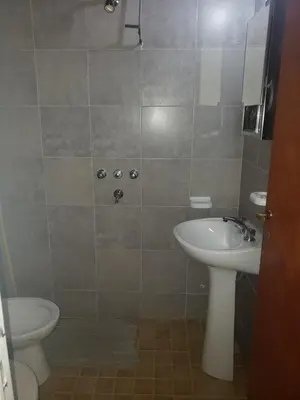 a bathroom with a sink and a toilet at Hotel Car Mar in Mina Clavero