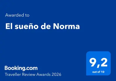 a screenshot of a cell phone with the text emailed to el saena de n at El sueño de Norma in San Antonio de Arredondo