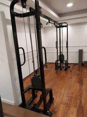 a gym with two tread machines in a room at Departamento 3 Paris - Edificio VILAUT by INMOVE Temporarios in Cordoba