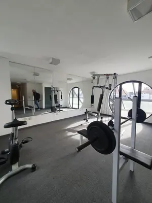 a gym with several exercise equipment in a room at Locador Nueva Cordoba 5A in Cordoba