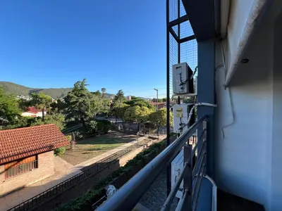 a view from a balcony of a building at Edificio Stefano III - Departamento con cochera y amenities a pocas cuadras del centro in Villa Carlos Paz