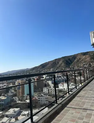 a view of the city from the top at Miralejos 7 Centro in Villa Carlos Paz