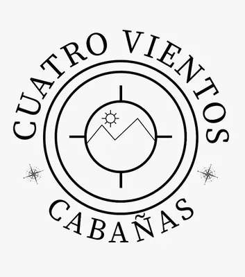 a black and white logo for a venezuelan casino at Cuatro vientos 2 in Santa Rosa de Calamuchita