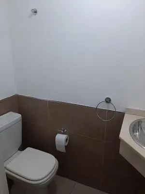 a bathroom with a toilet and a sink at Sonoma Ribera 5D in Cordoba