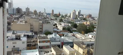 a view of a city with tall buildings at Cómodo Dpto Colón 600 in Río Cuarto