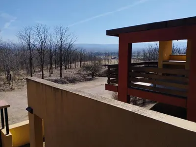 a view from the balcony of a building at Paraíso Serrano 12 in Villa Ciudad Parque