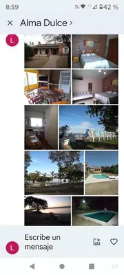 a collage of pictures of different buildings andrees at Alma Dulce in Almafuerte