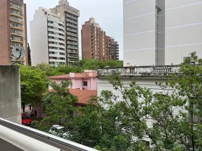 a view of a city with tall buildings at Raiz - Alquileres Temporarios in Cordoba