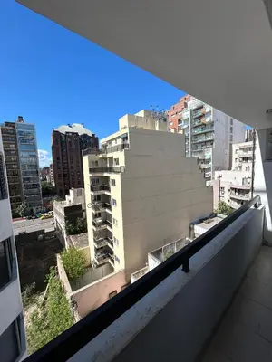 a view of a city from a balcony at Departamento -Santo Tomas- Barrio Guemes-Nueva Cordoba By Apartcba in Cordoba