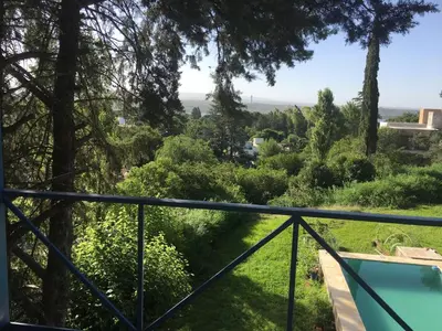 a view from the balcony of a house at Balcones de Costa Azul in Villa Carlos Paz