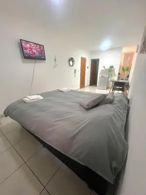 a bedroom with a large bed in a room at Departamento en el corazón de Córdoba in Cordoba