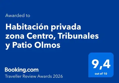 a screenshot of a cell phone with the words mitigation privateza zona centric at Habitación privada zona Centro, Tribunales y Patio Olmos in Cordoba