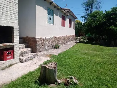 a house with a tree stump in the yard at Mirando sierra in Bialet Massé