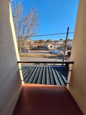 a view from a balcony of a building at El Redentor in Villa Carlos Paz