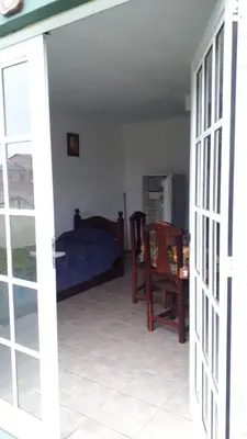 a room with a bedroom with a bed in it at Estancia la aguada in Embalse