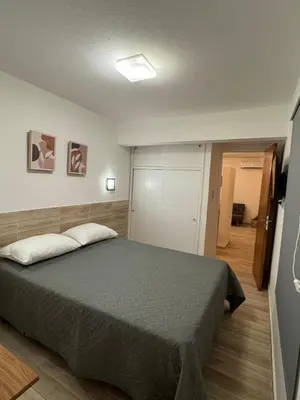 a bedroom with a large bed in a room at Depto 24 en Barrio Villa Belgrano excelente ubicación in Cordoba