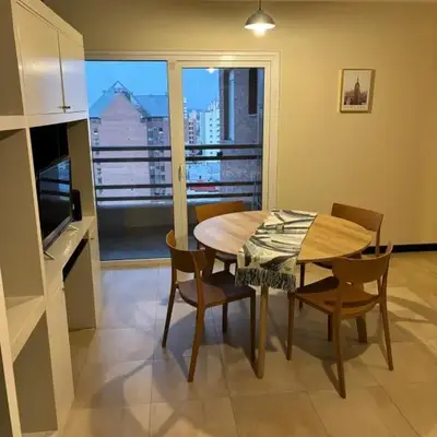 Departamento amoblado 1 dormitorio Río 4