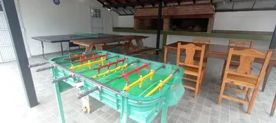 a table with kayaks in it in a room at Nuevos Aires de San Antonio in San Antonio de Arredondo