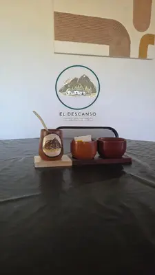 a tray with three bowls of food on a table at El descanso casita en alquiler in Taninga