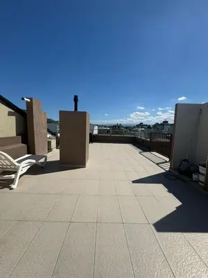a view of the roof of a building at Departamento Tatin in Villa Carlos Paz