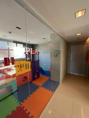 a playroom with a lego room in a building at Departamento opera torre 3 in Villa Carlos Paz