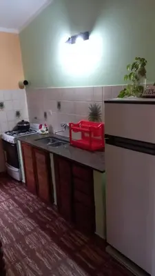a kitchen with a sink and a stove at Abu Ma! in Tanti