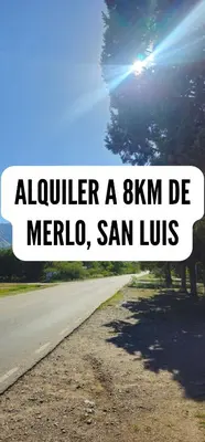 a road with the words adventurer akm be merida san lucas at Cabaña el fede in Carpintería