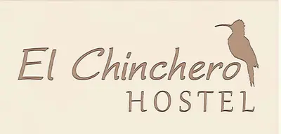 a sign for the el chicago hospital with a bird at Hostel El Chinchero in Merlo
