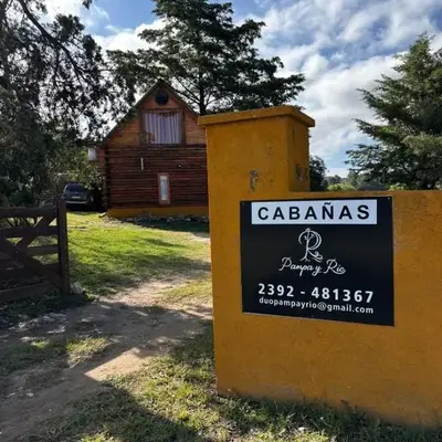 Alojamiento en san clemente Pampa y Rio cabaña Lihuel