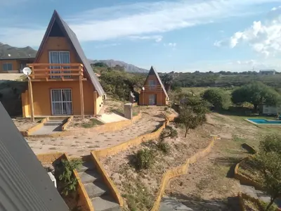 a view of a house from the roof at Complejo Habitacional RLM 25 in Cortaderas