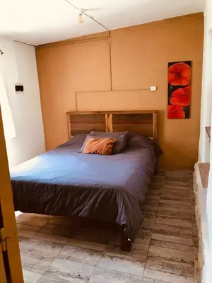 a bedroom with a bed in a room at Algarrobo del Valle in San Javier
