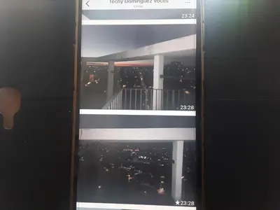 a cell phone screen with a picture of a building at Cielos de Güemes in Cordoba
