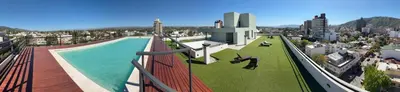 a rendering of a park on top of a building at Centro Carlos Paz Cibeles in Villa Carlos Paz