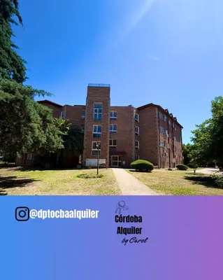 a large brick building in front of a building at Cordoba, estadio Kempes, Cerro de las Rosas, Urca, Chateau, Siglo21, Aeropuerto in Cordoba