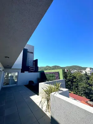 a view from the balcony of a house at Depto Elegante, Centrico, Calef Central, Cochera in Villa Carlos Paz