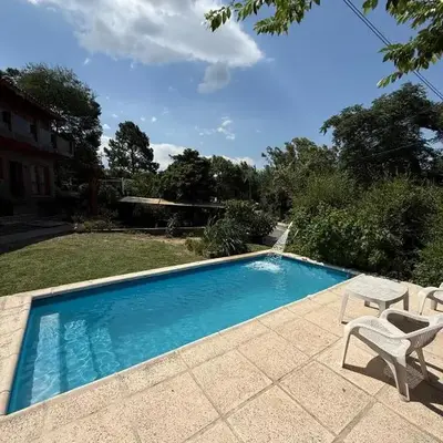 Cabaña frente al balneario diquecito solo familias