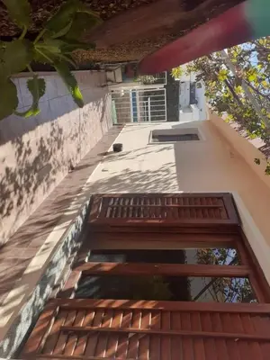 an external view of a house with a roof at lo de carla in Villa Carlos Paz