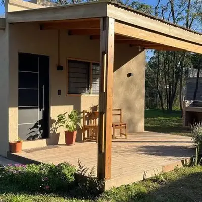 Cabaña tranquila y gran parque ideal para parejas