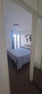 a bedroom with a large bed in a room at Santino in Cordoba