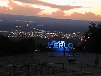 a sign that reads will be nerio at sunset at Casa Almendro-Chumamaya-Villa de Merlo in Country Club Chumamaya